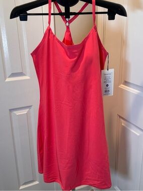 Outdoor Voices Coral Pink Mini Dress